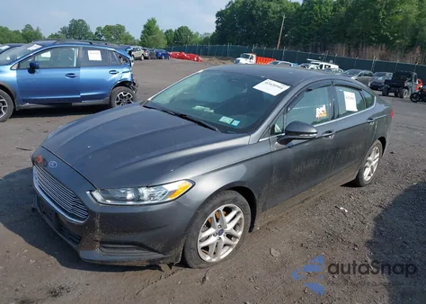 2016 Ford Fusion Se from USA, damaged, VIN 3FA6P0H77GR129120